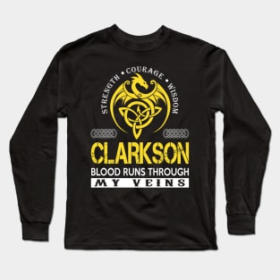 CLARKSON Long Sleeve T-Shirt